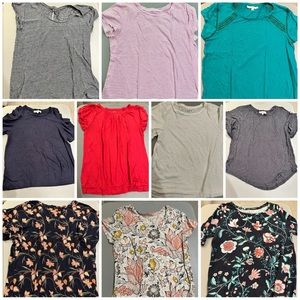 Short Sleeve Shirts - Loft Brand, Size Large